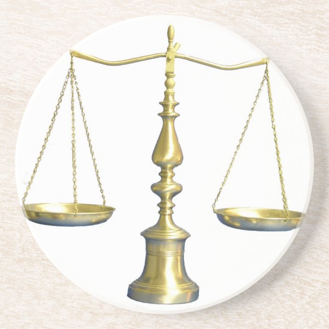 Legal Scales Coasters (Front)