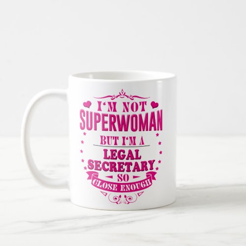 Legal Secretary Mug Coffee Cup Gifts for Men Women