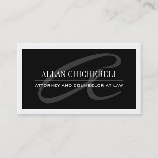 Customizable Legal Services Business Cards