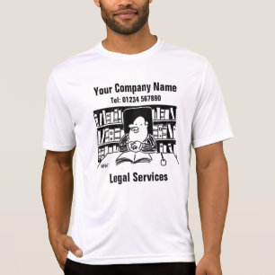 Legal Services Cartoon to Personalise T-Shirt