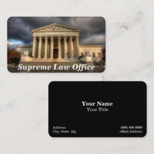 Legal Services / Lawyer / Attorney Business Card