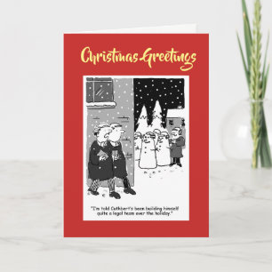 Legal Services Lawyers & Solicitors Christmas Card