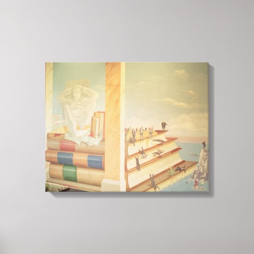 Legal Sloth and Pride Canvas Print