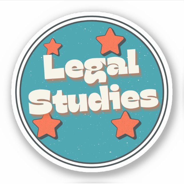 Legal Studies Sticker (Front)
