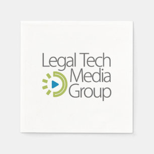 Legal Tech Media Group custom designed Napkins