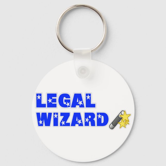 Legal Wizard Keychain (Front)