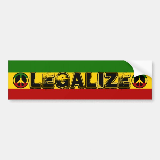 Legalize Bumper Sticker (Front)