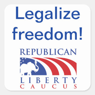 Legalize Freedom RLC stickers