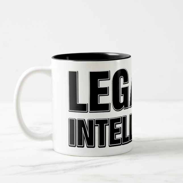 Legalize Intelligence Mug (Left)
