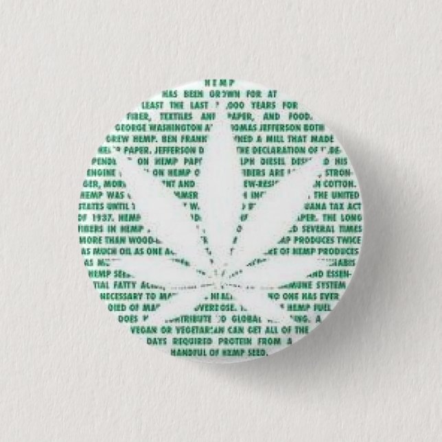 Legalize It Pinback Button (Front)