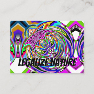 Legalize Nature Business Card