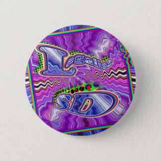 Legalize Silly Dancing Pinback Button