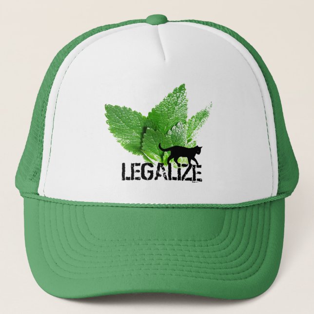 LEGALIZE TRUCKER HAT (Front)
