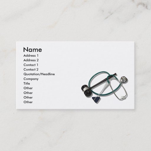 Customizable LegalMedicalSupport073110, Name, Address 1, Add... Business Card