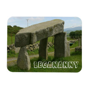 Legananny Dolmen, Megalith, Northern Ireland Magnet
