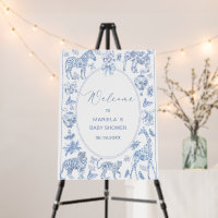 legant Watercolor toile safari chinoiserie jungle