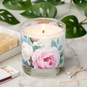 legant Watercolor Wedding Candle – Pers