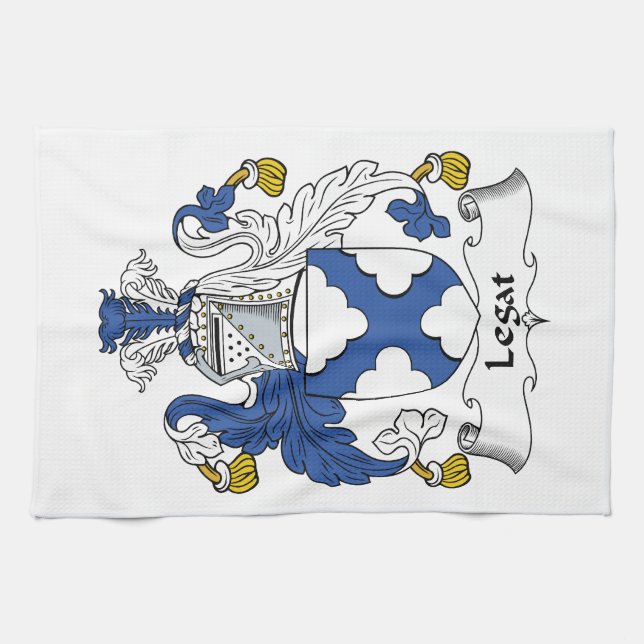 Legat Family Crest Towel (Horizontal)