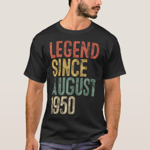 Legend 1950 75Th Birthday Gifts For Men Women  T-Shirt