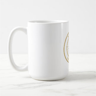 Legend Club Lion Crown Coffee Mug - Luxury Gold Lo