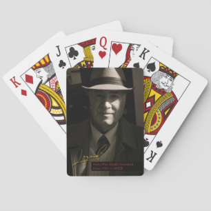 Legend Custom Memorial Photo Poker Cards