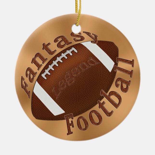 Legend Fantasy Football Ornaments (Front)