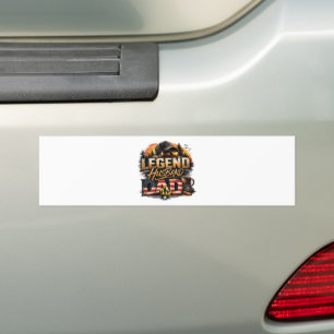 Legend Husband Dad Bumper Sticker