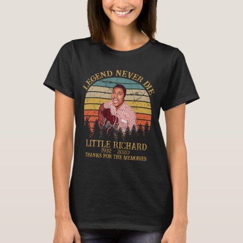 Legend Little Richard Thank You For The Memories T_Shirt
