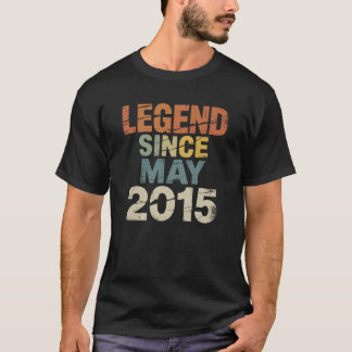 Legend May 2015 11th Birthday Boy Girl 11 Year Old T-Shirt