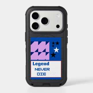 Legend Never Die Bold Typography Motivational Desi iPhone 17 Pro Case