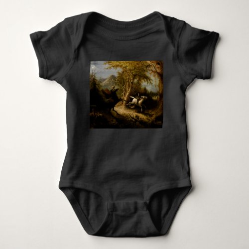 Legend of Headless Horseman Halloween Ghost Baby Bodysuit