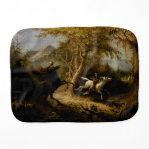 Legend of Headless Horseman Halloween Ghost Baby Burp Cloth