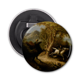 Legend of Headless Horseman Halloween Ghost Bottle Opener