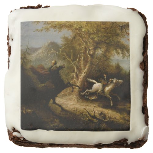 Legend of Headless Horseman Halloween Ghost Brownie