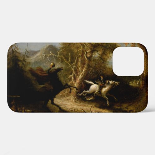 Legend of Headless Horseman Halloween Ghost iPhone 12 Case