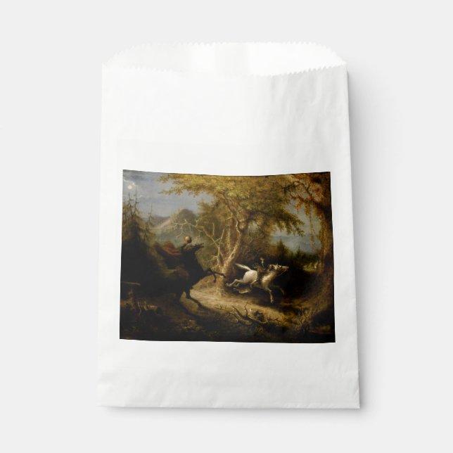 Legend of Headless Horseman Halloween Ghost Favor Bag (Front)