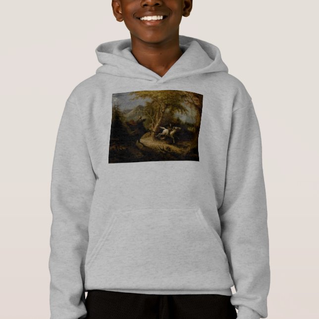 Legend of Headless Horseman Halloween Ghost Hoodie (Front)