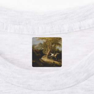 Legend of Headless Horseman Halloween Ghost Kids' Labels