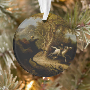 Legend of Headless Horseman Halloween Ghost Ornament