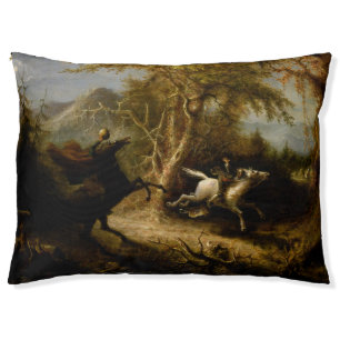 Legend of Headless Horseman Halloween Ghost Pet Bed