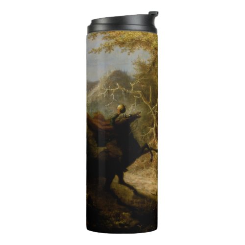 Legend of Headless Horseman Halloween Ghost Thermal Tumbler