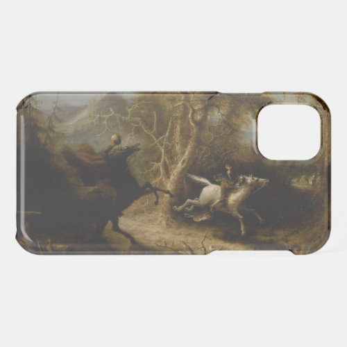 Legend of Headless Horseman Halloween Ghost iPhone 11 Case