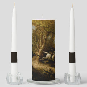 Legend of Headless Horseman Halloween Ghost Unity Candle Set