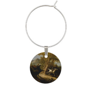 Legend of Headless Horseman Halloween Ghost Wine Charm