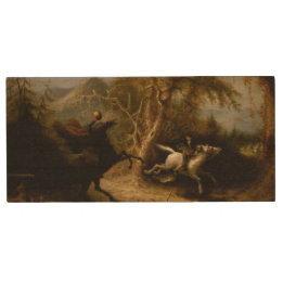 Legend of Headless Horseman Halloween Ghost Wood Flash Drive