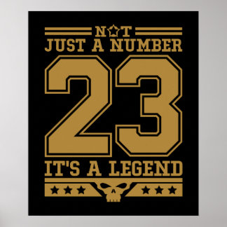 Legend of Number 23 Poster