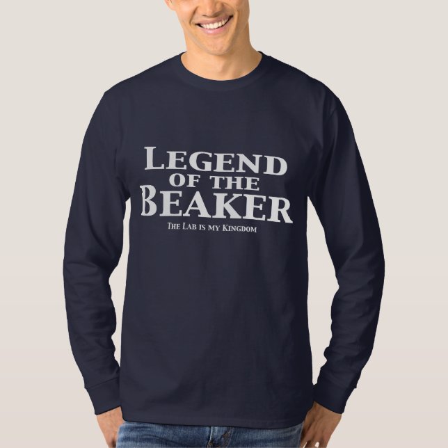 Legend of the Beaker Gifts T-Shirt (Front)