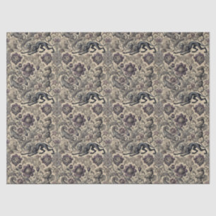 Legend of the Gilded Guardians — Gothic Victorian Tissue Paper
