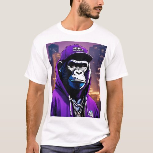 Legend of the Gorilla DJ Burst of Creativity T_S T_Shirt