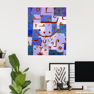 Legend of the Nile   Paul Klee   Poster